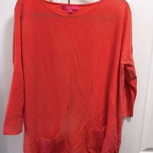 Like new Lilly Pulitzer swear with tassels and pockets Elba sweater